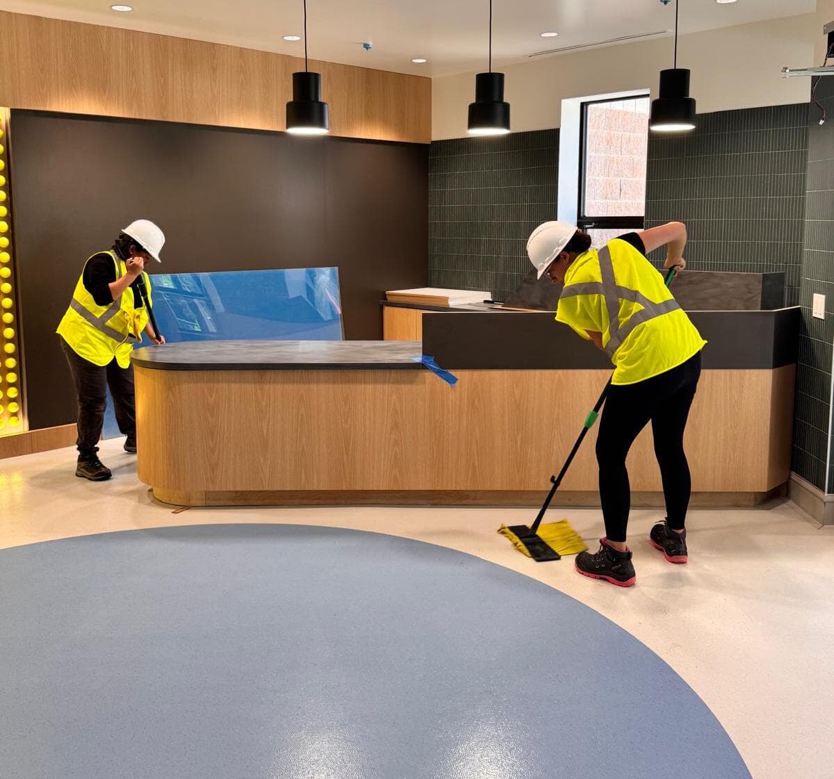 A clean, well-maintained commercial interior, the kind of result a clearly scoped cleaning contract is supposed to deliver