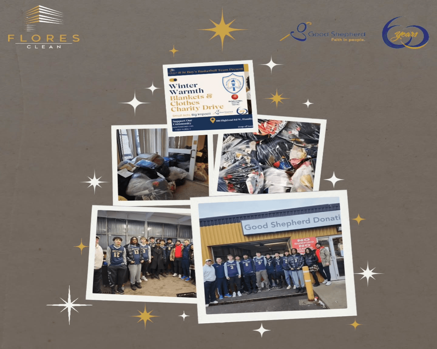 Lake Ontario Beach Cleanup - High school students helping clean the beach