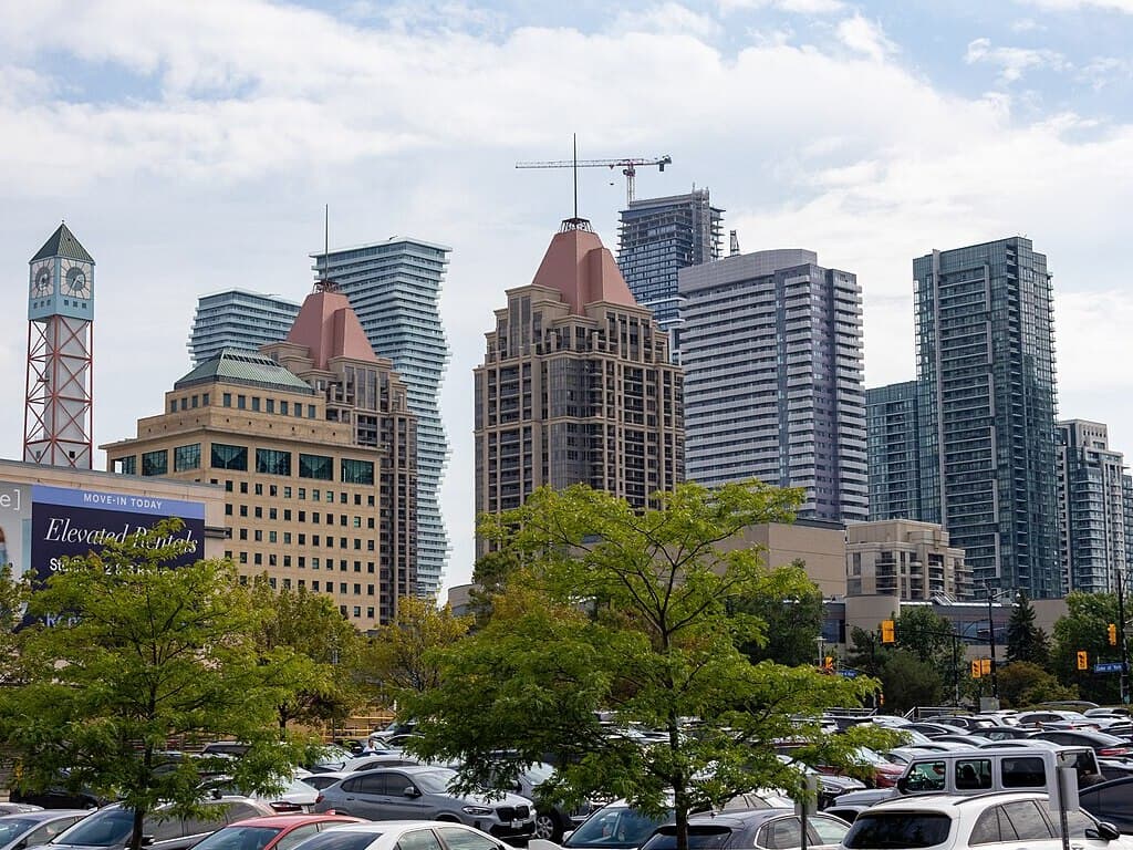 On-site walkthrough at a commercial property
